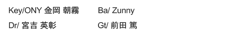 Key/ONY $B6b2,(J $BD+L8!!(JBa/ Zunny$B!!(JDr/ $B5\5H(J $B1Q>4!!(JGt/ $BA0ED(J $BFF(J